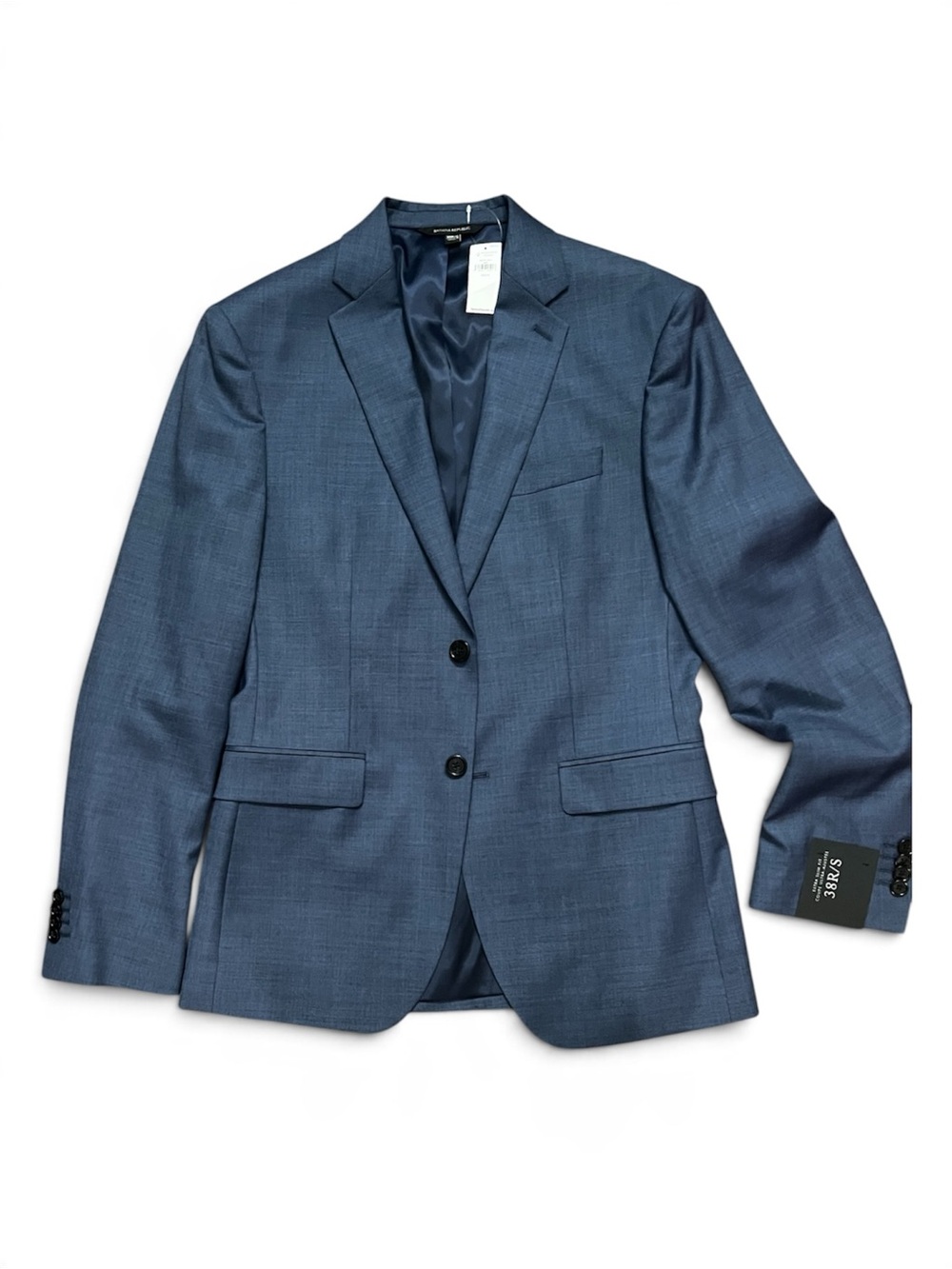 Banana Republic Slim Fit Blue Men's Blazer 38R NWT